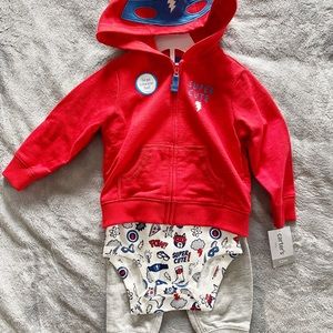 SUPER CUTE! Baby 3-piece jogger set